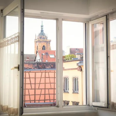 Ferienwohnung Les Artisans Au Centre Historique Colmar Exterior foto